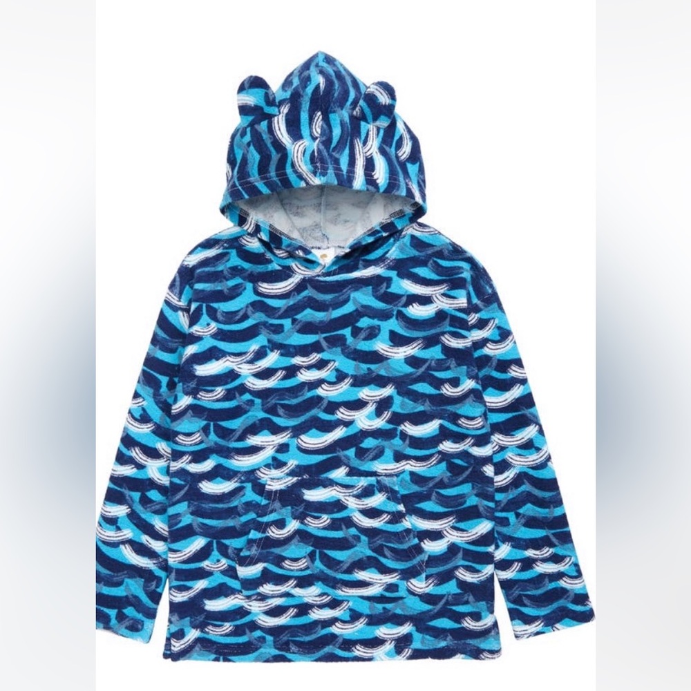 Tucker & Tate boys swim cover up hoodie